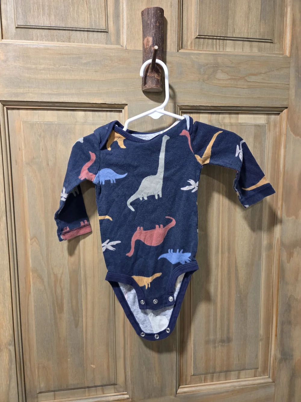 **BUNDLE & SAVE** Carter's Navy Dino Print Baby One-Piece Bodysuit